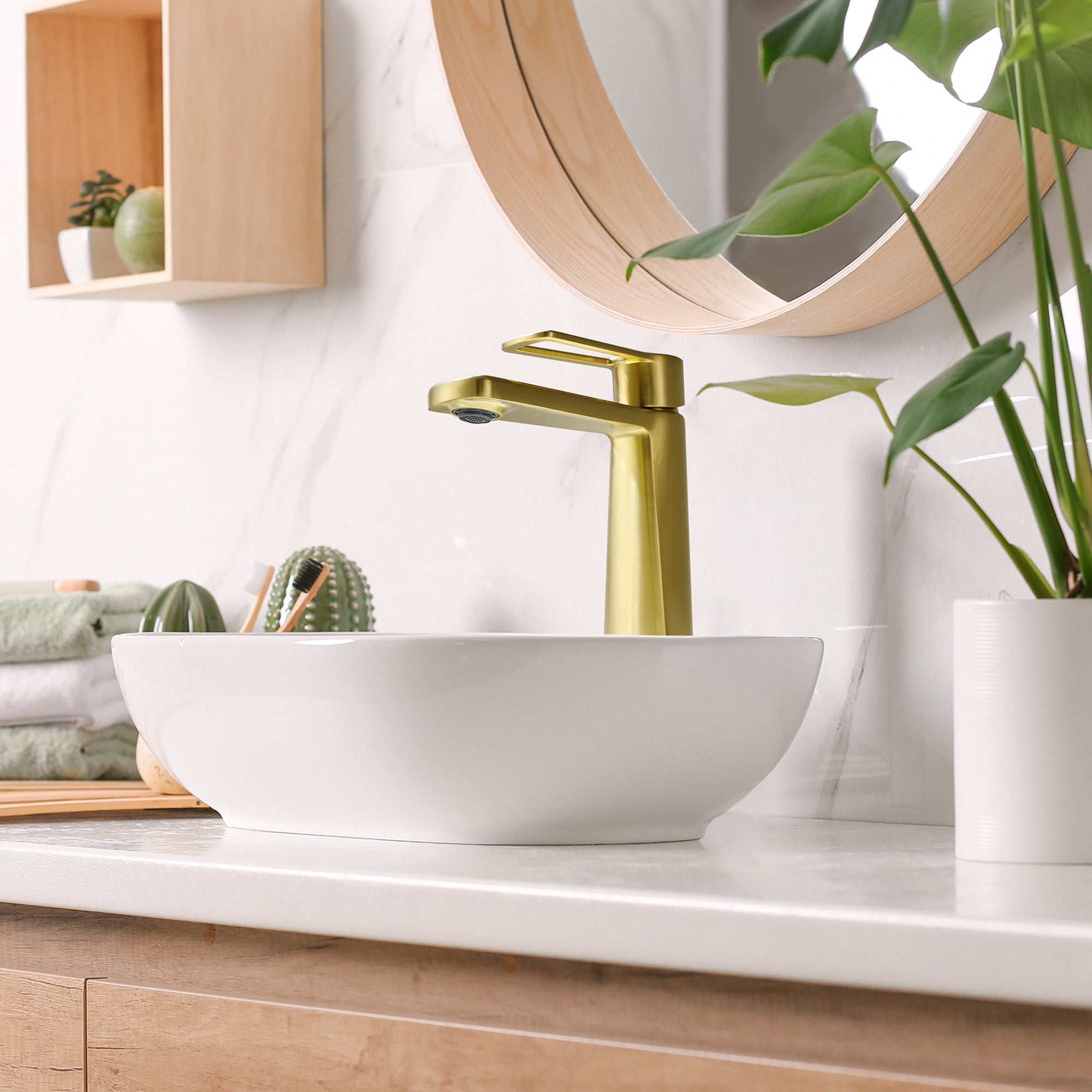 Paula Single Hole Single-Handle Bathroom Faucet