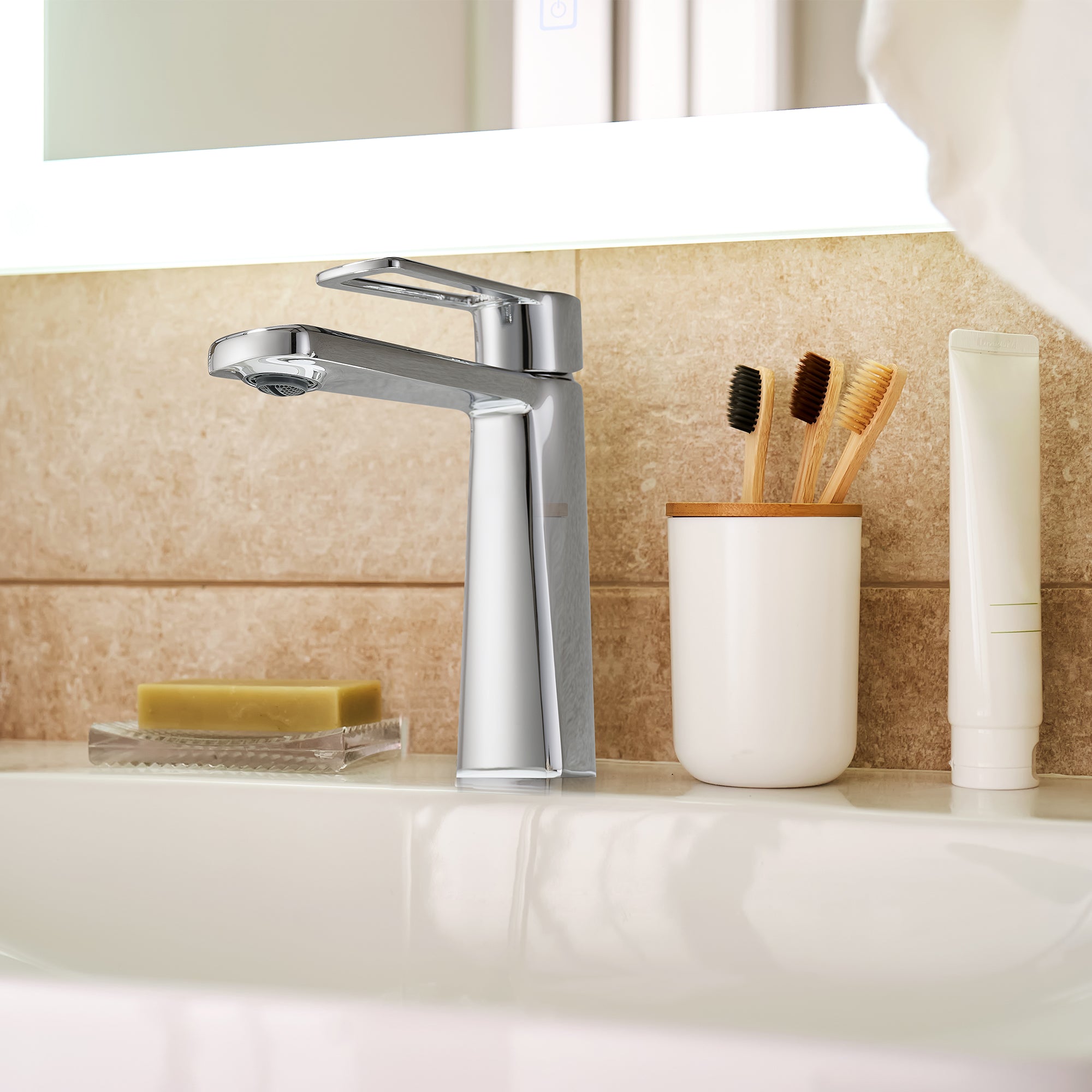 Paula Single Hole Single-Handle Bathroom Faucet